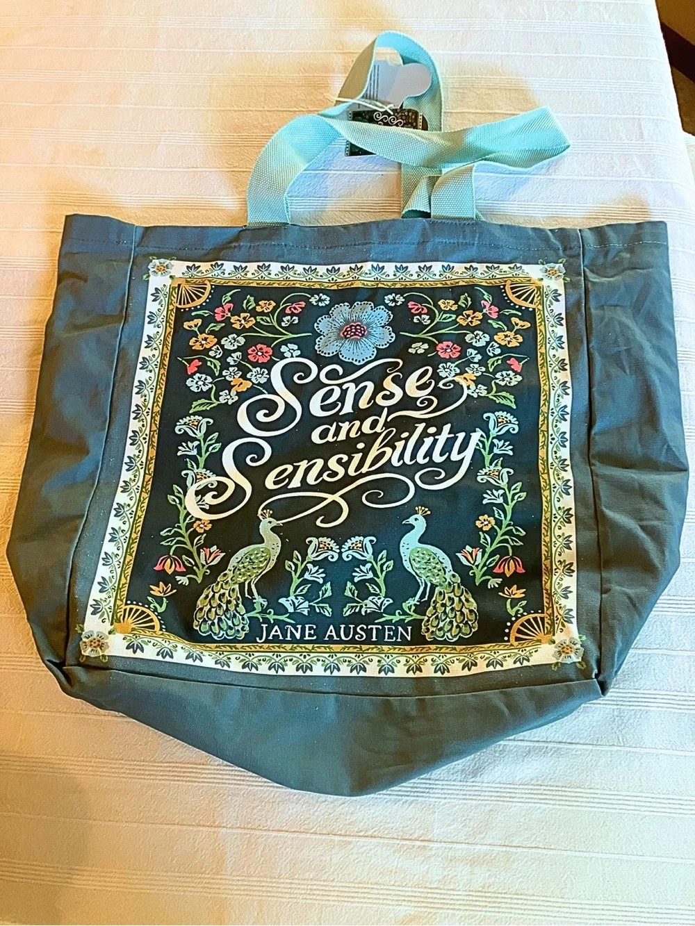 NWT Jane Austen Bundle Sense and Sensibility Tote Bag & Quotes Mug Bookworm Set